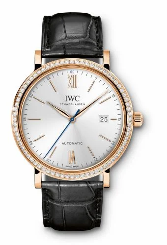 IWC Portofino Automatic Red Gold / Silver / Diamond IW3565-15 (3565-15, IW356515)